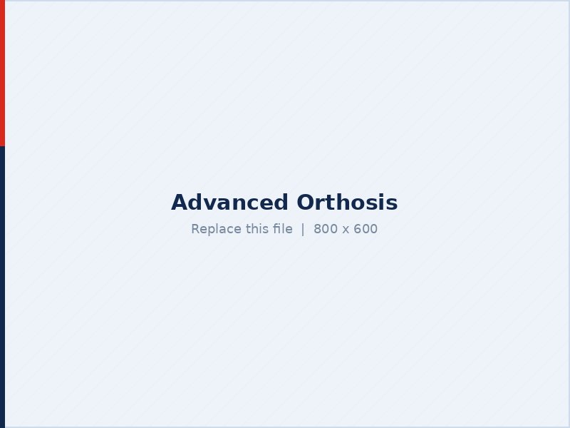 Advanced orthosis and bracing